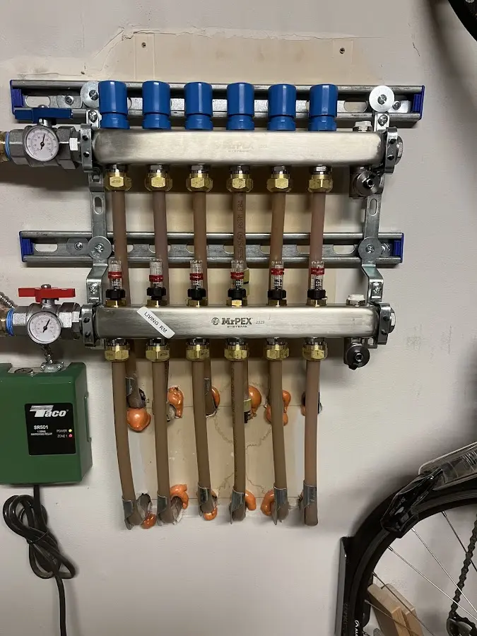 Plumber performing Water Heater Repair at a residential property in South Whittier